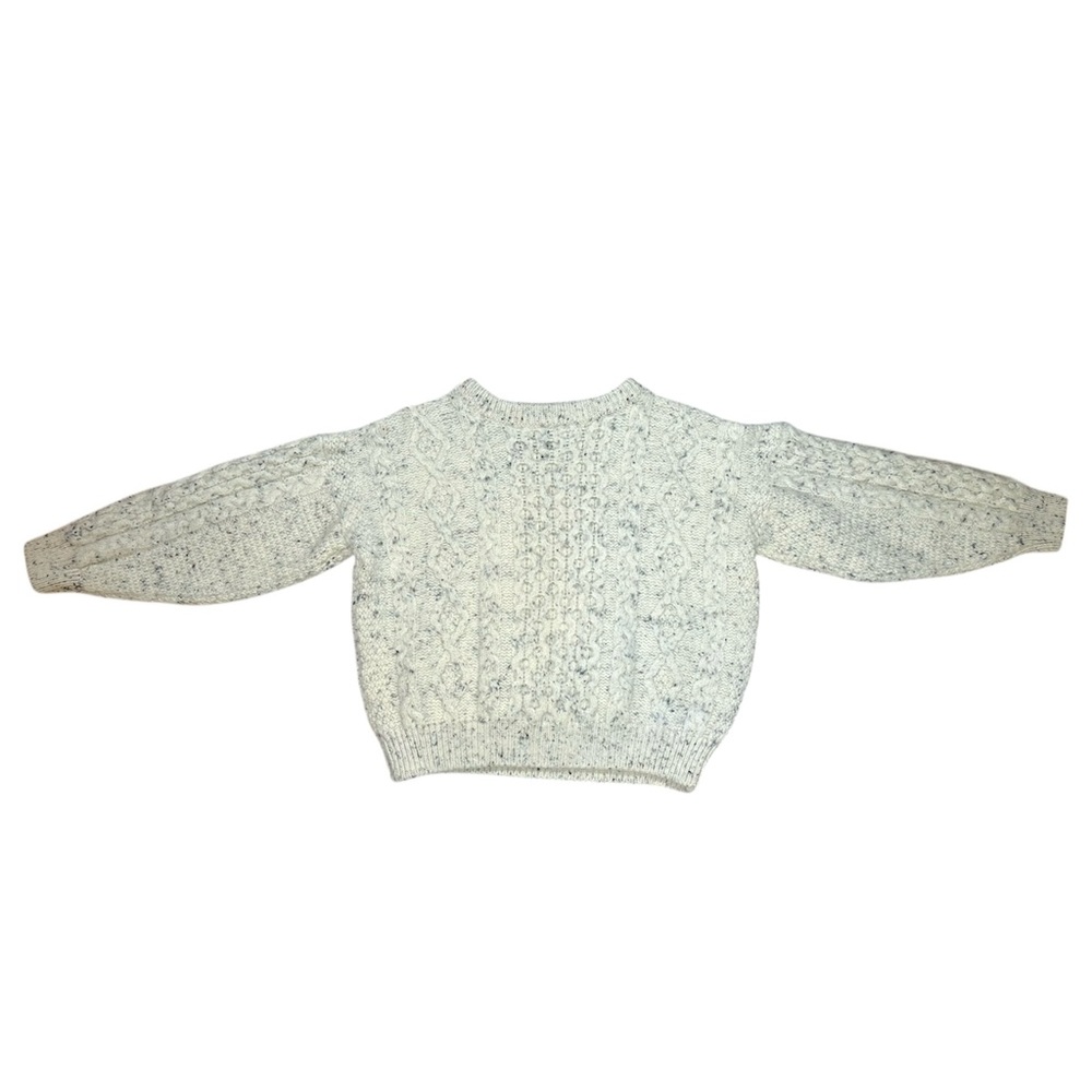 80’s Cream Wool Knit Sweater